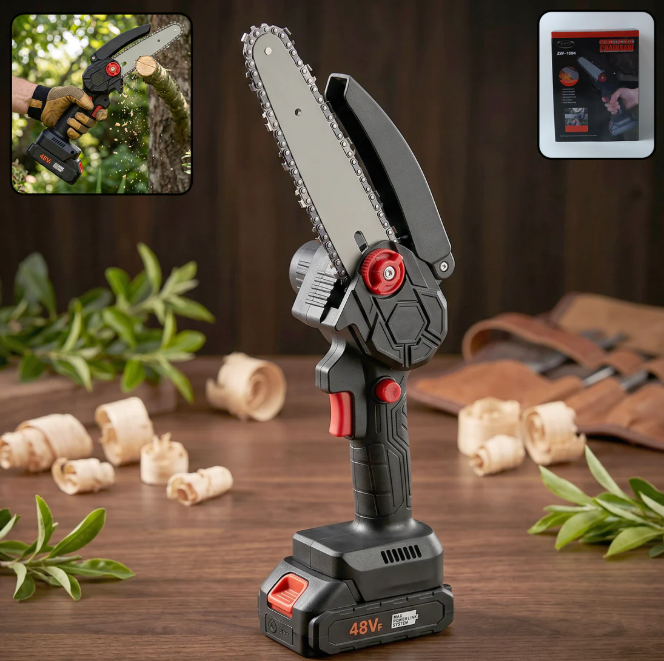 Mini Electric Cordless Chainsaw